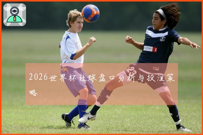 2026世界杯让球盘口分析与投注策略